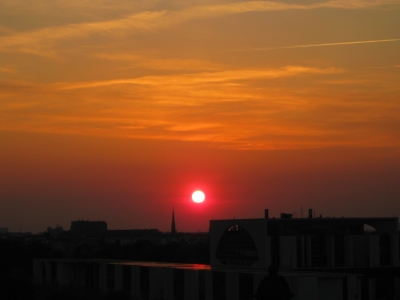 Abendsonne über Berlin