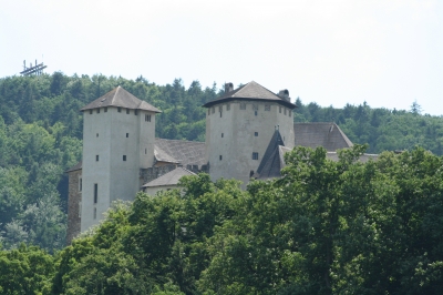 Blick auf die Ritterburg Lockenhaus