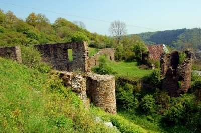 Burgruine Löwenburg zu Monreal in der Eifel