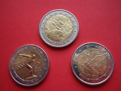 2Euro-Gedenkmünzen