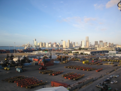 Der Hafen von Miami
