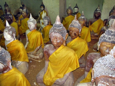 Buddhafiguren Wat Samret/Koh Samui