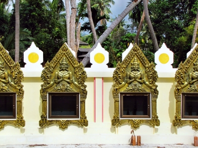 Grabkammern Wat Samret/Koh Samui