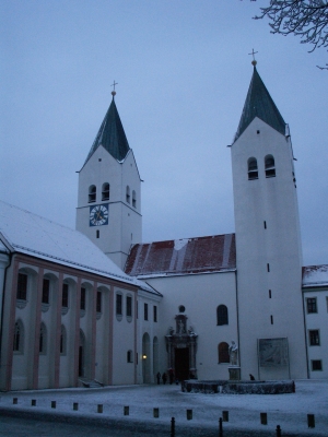 Freisinger Dom im Winter