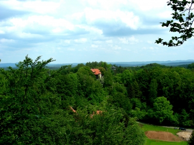 Schloss und Panorama bei Betzenstein