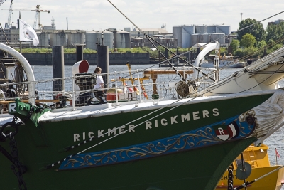 Bug der Rickmer Rickmers