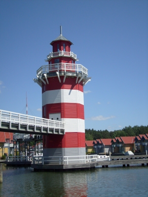 Leuchtturm im Rheinsberger Hafen 2
