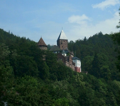 Das Schloss Zwingenberg