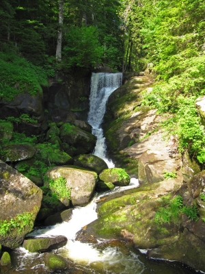 Triberger Wasserfall am Morgen