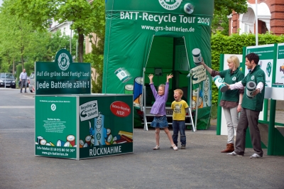GRS BATT-Recycle Tour - Wurfspiel