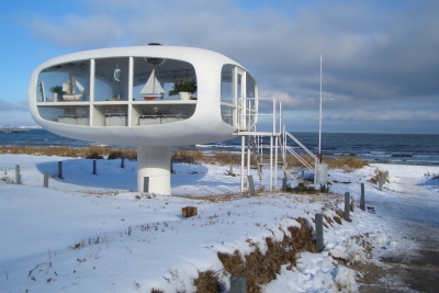 Rettungsturm am Binzer Strand