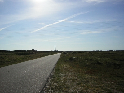 Leuchtturm in Nr. Lyngvig/Dänemark (1)