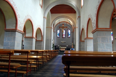 Innenansicht Kirche zu Odenthal, Bergisches Land