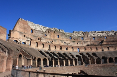 Himmel über dem Colosseum