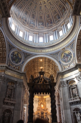 Kuppel im Petersdom