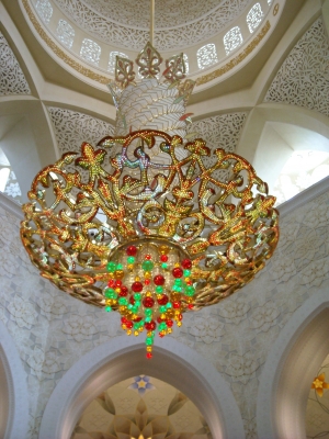 Kronleuchter2 in Moschee