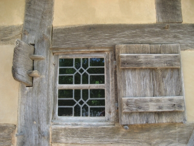 2009-06-01 Kommern Fenster Fachwerkhaus 01