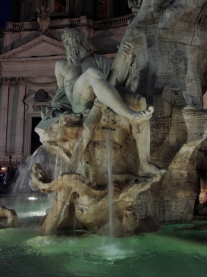Wasserbrunnen in Rom