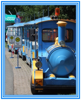 Bimmelbahn,blau