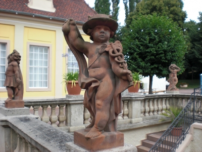 Skulptur am Heilbrunnen in Bad Lauchstädt
