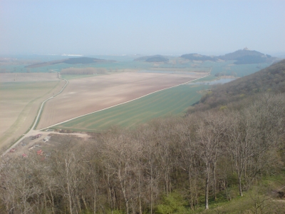 Blick von Mühlburg Drei-Gleichen