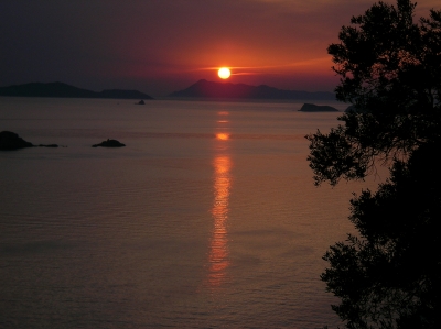 Corfu Sonnenuntergang