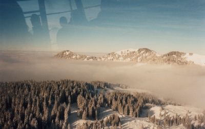 Auffahrt zum Säntis 1998