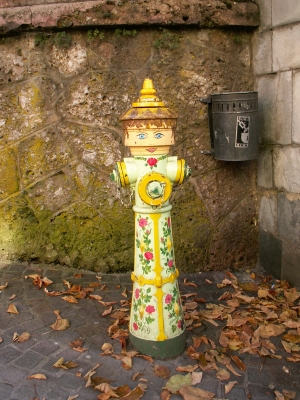 Lustiger Hydrant