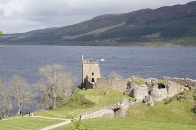 Urquart Castle, am Loch Ness gelegene Burgruine