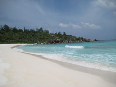 Sandstrand Seychellen
