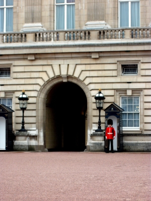 Wache am Buckingham-Palast