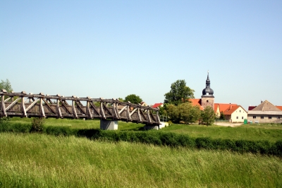 Holzbrücke bei Schönfeld