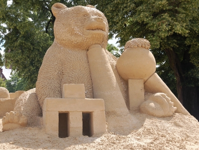 Sandsation 2009 - Der Bär