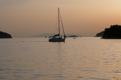 Abendstimmung auf Vela Luca