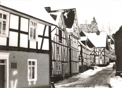 Fachwerkhäuser im Siegerland (Freudenberg, Alter Flecken)
