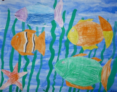 Kinderbild: Aquarium