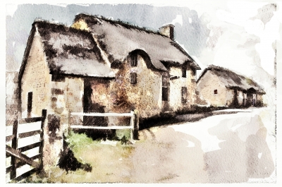Bauernhaus in der Normandie
