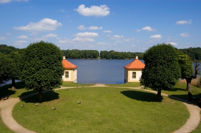 Park im Schlos Moritzburg