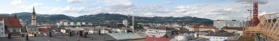 über den Dächern von Linz