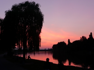 Offenbacher Sonnenuntergang