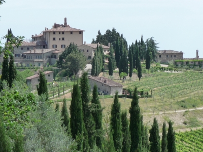 Dorf im Chianti