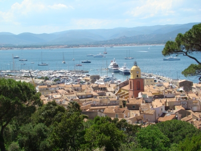 Blick auf St. Tropez
