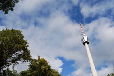 Stuttgarter Fernsehturm Bildrand rechts