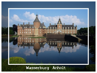 Wasserburg Anholt , Isselburg  ( ausgerichtet )