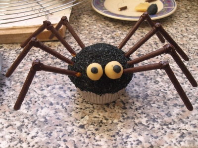Spinnen-Muffin
