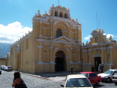 Schöne Kirche in Antigua