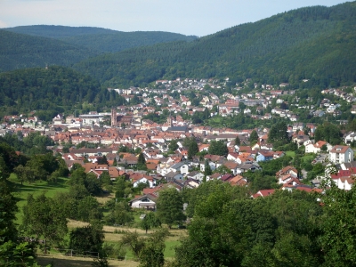 Eberbach am Neckar aus einem anderen Blickwinkel
