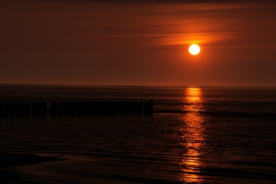 Sonnenuntergang Insel Poel