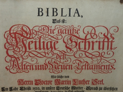 Bibelhandschaift (1725)