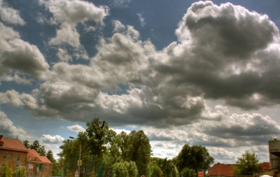 HDR - Wolken über Storkow